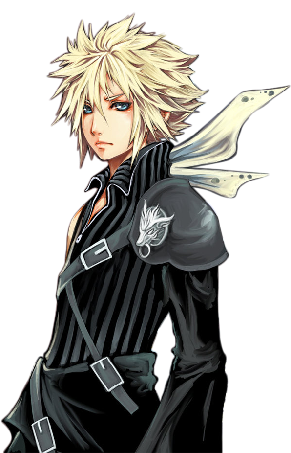 Cloud Strife Transparent PNG Image