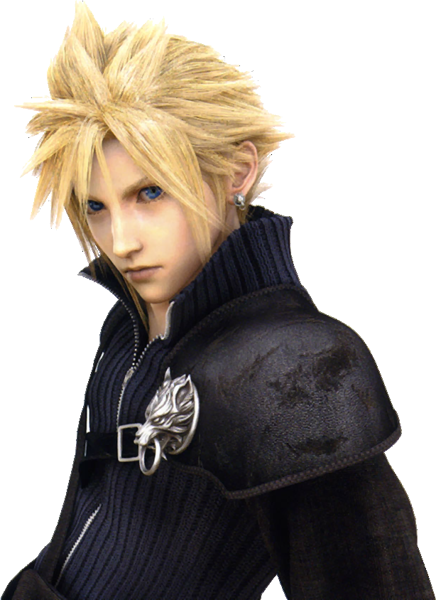 Cloud Strife Transparent PNG Image