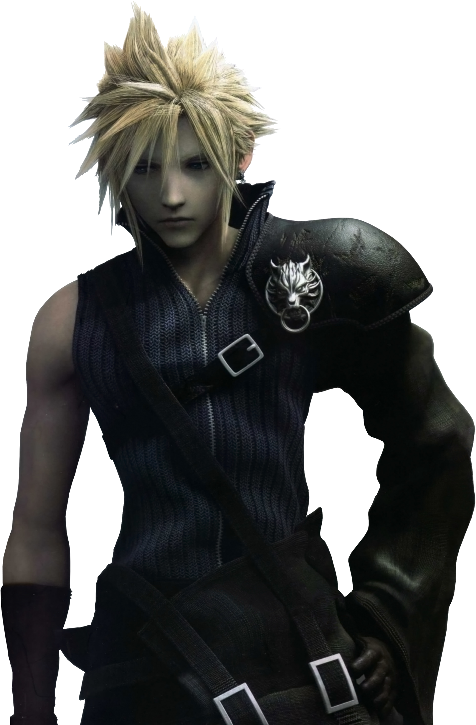 Fantasy Final Cloud Strife Transparent PNG Image