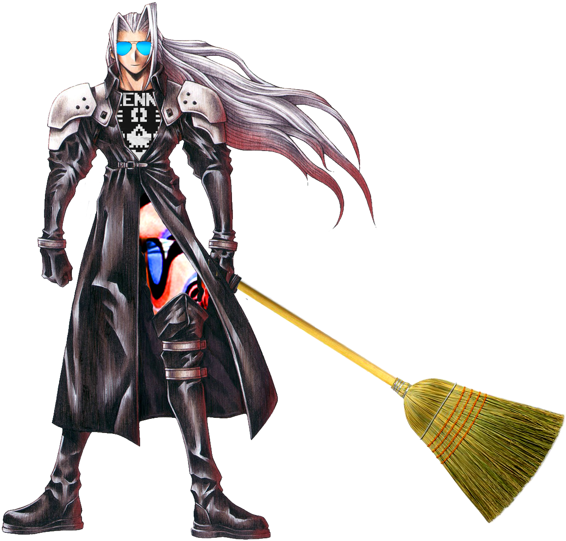 Fantasy Final Sephiroth Transparent PNG Image