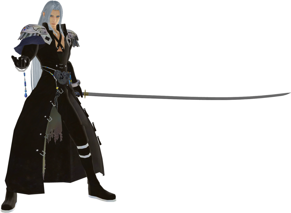 Fantasy Final Sephiroth Transparent PNG Image