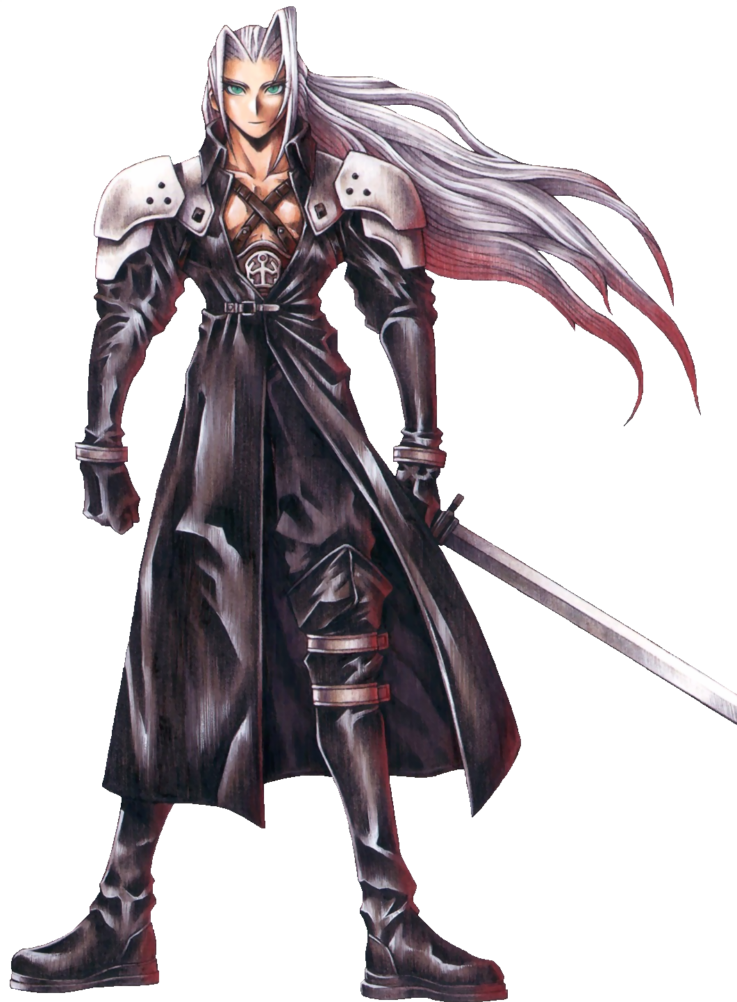 Fantasy Final Sephiroth Transparent PNG Image