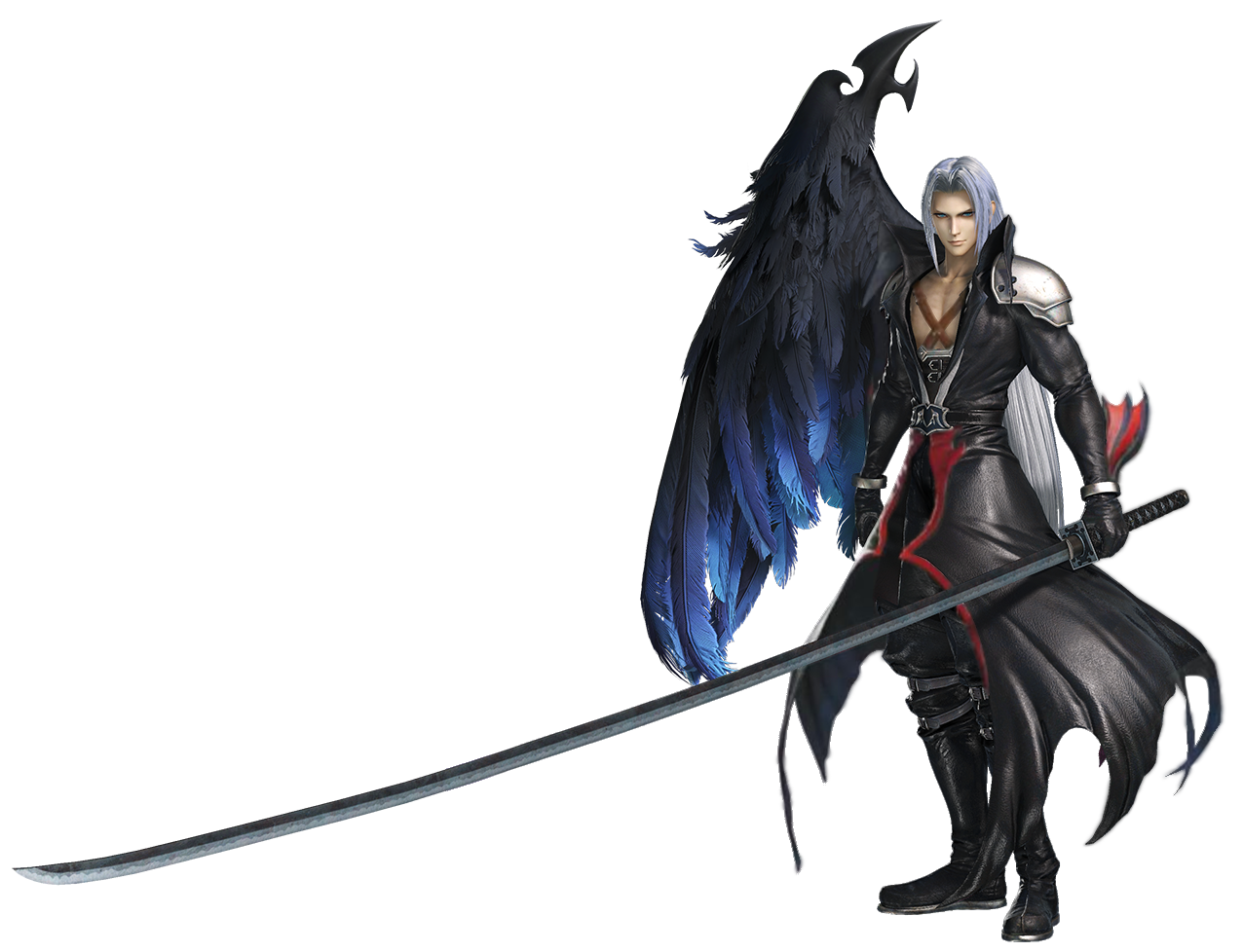 Fantasy Final Sephiroth Transparent PNG Image