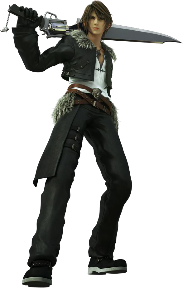 Squall Fantasy Final Leonhart Transparent PNG Image
