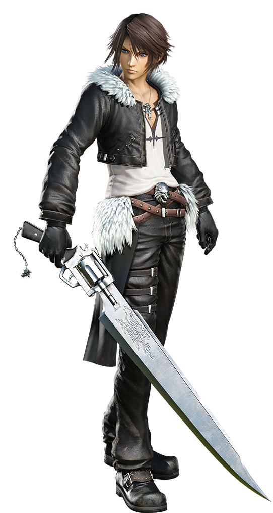 Squall Fantasy Final Leonhart Transparent PNG Image