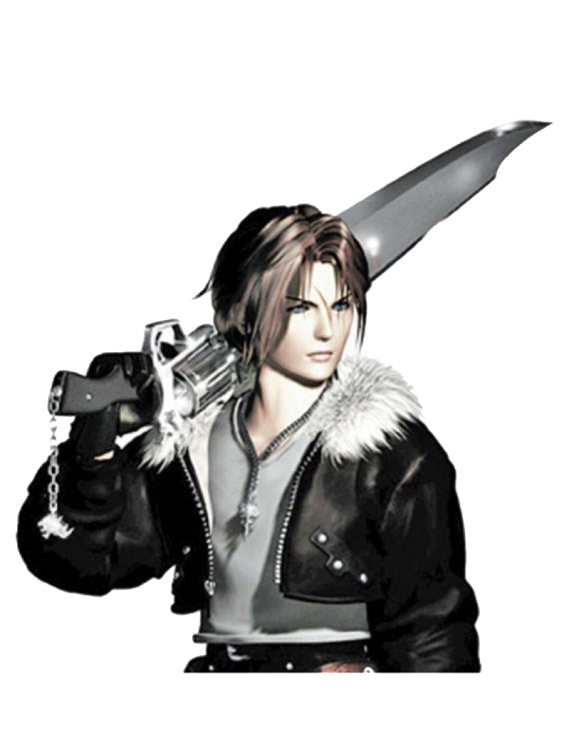 Squall Fantasy Final Leonhart Transparent PNG Image