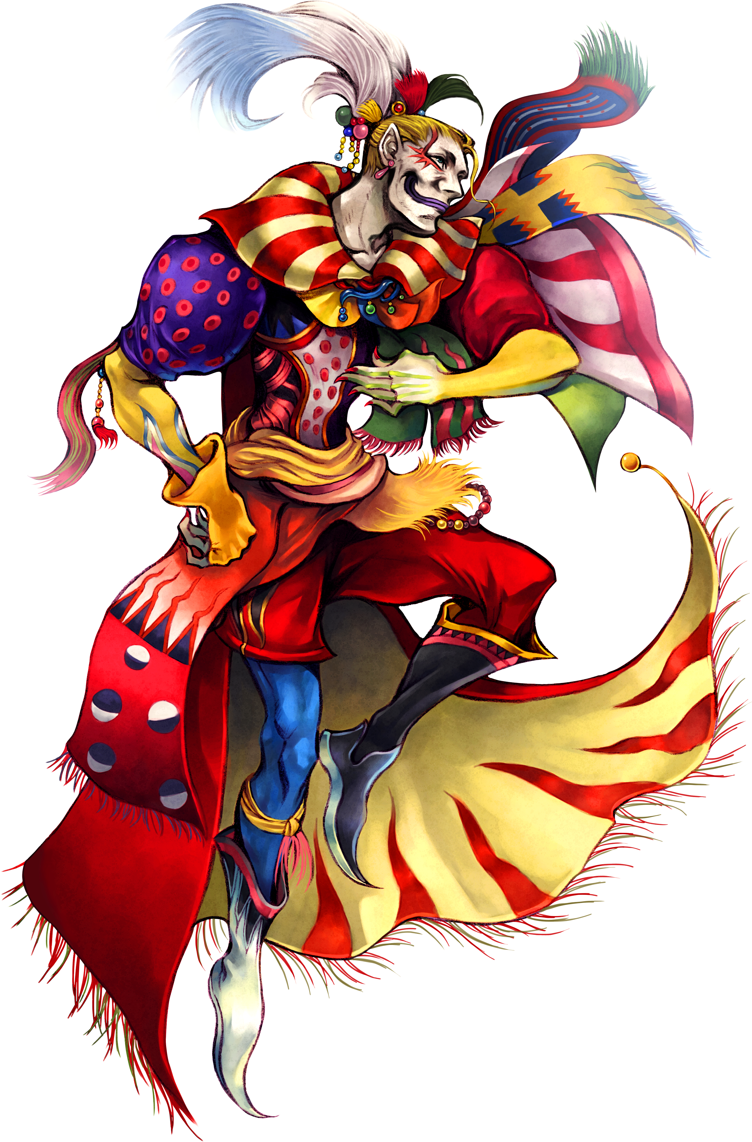 Joker Palazzo Kefka Transparent PNG Image