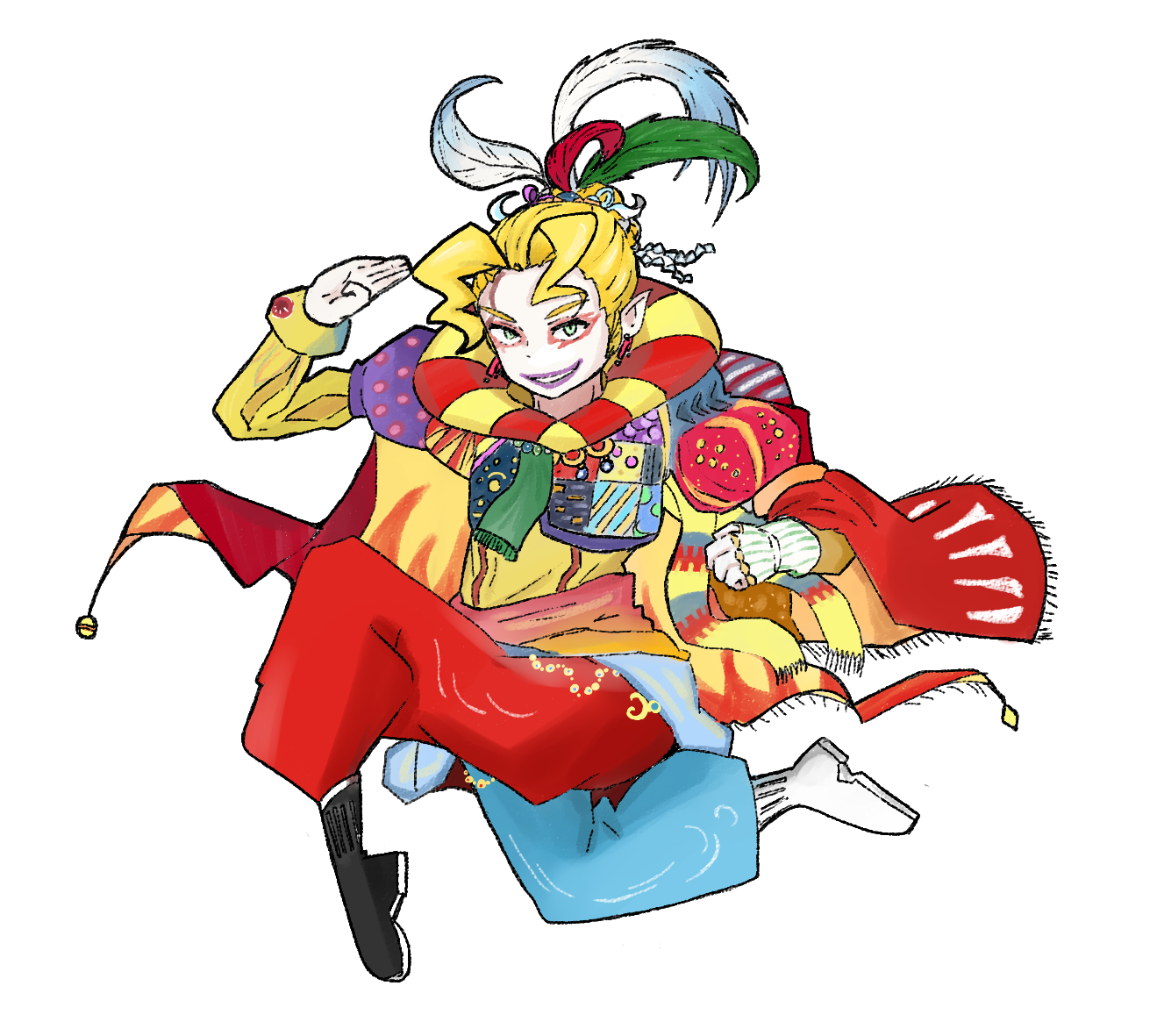 Joker Palazzo Kefka Transparent PNG Image