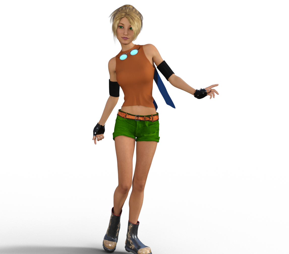 Rikku Transparent PNG Image