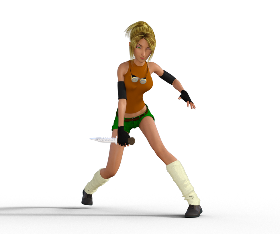Rikku Transparent PNG Image