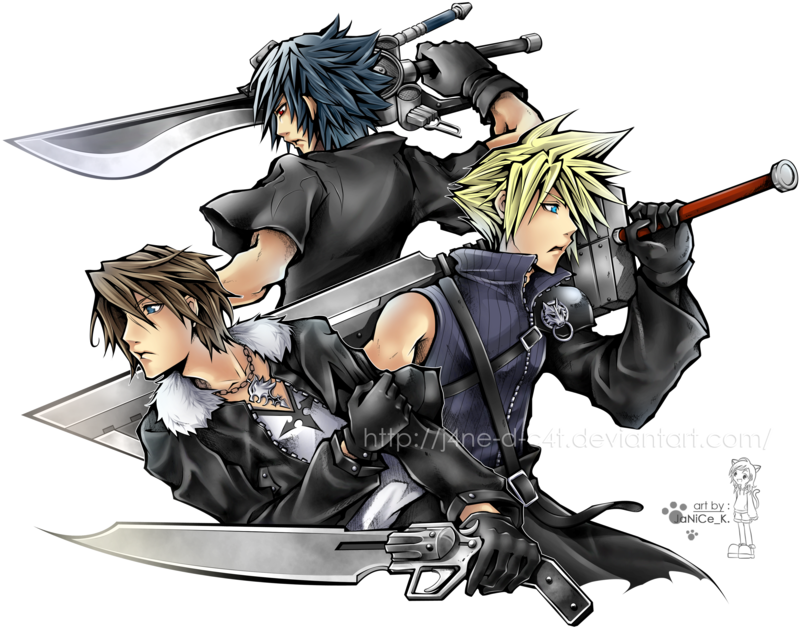 Squall Leonhart Transparent PNG Image