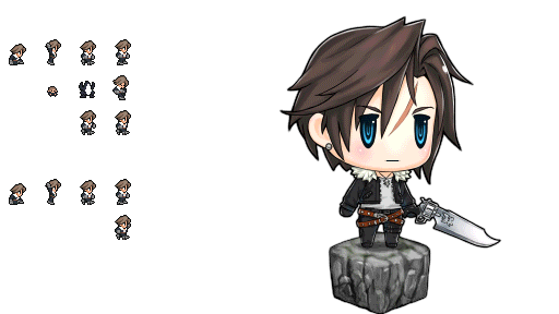 Squall Leonhart Transparent PNG Image