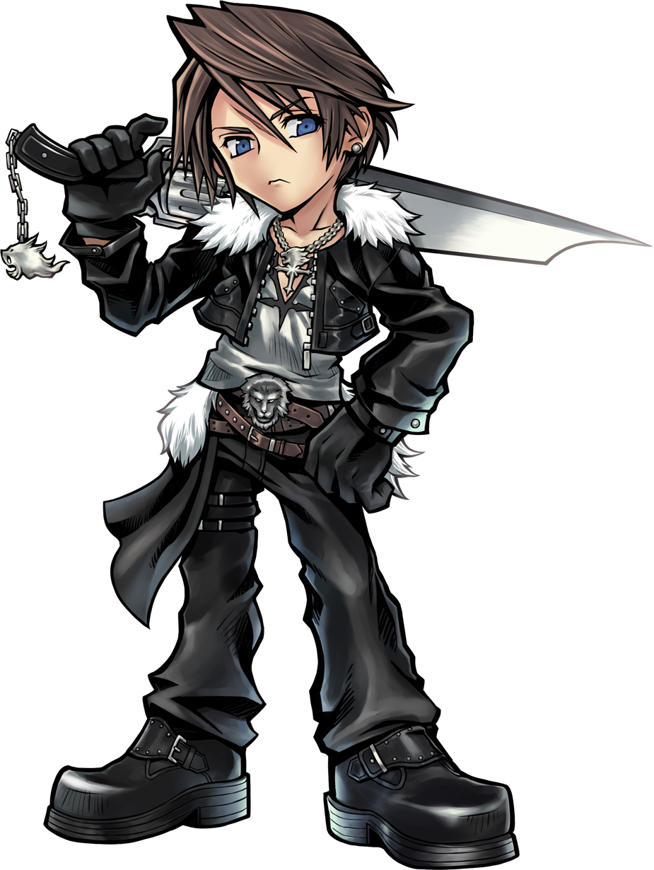 Squall Leonhart Transparent PNG Image