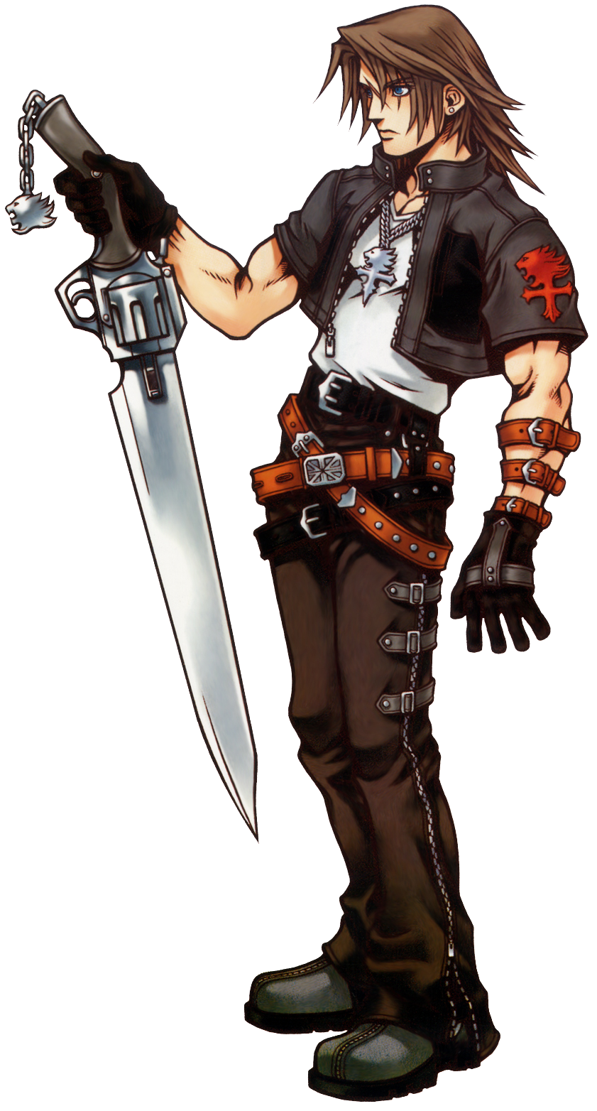Squall Leonhart Transparent PNG Image