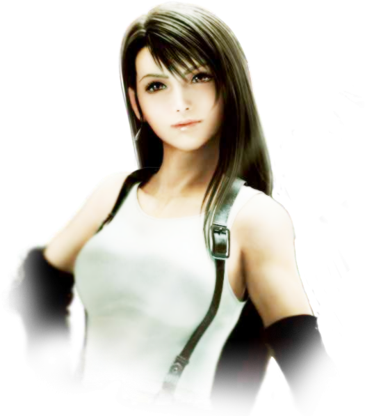 Lockhart Tifa Transparent PNG Image