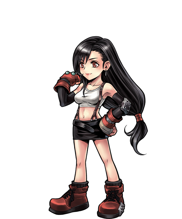 Lockhart Tifa Transparent PNG Image