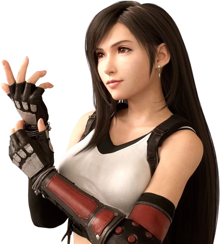 Lockhart Tifa Transparent PNG Image