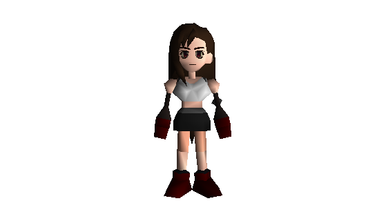 Lockhart Tifa Transparent PNG Image
