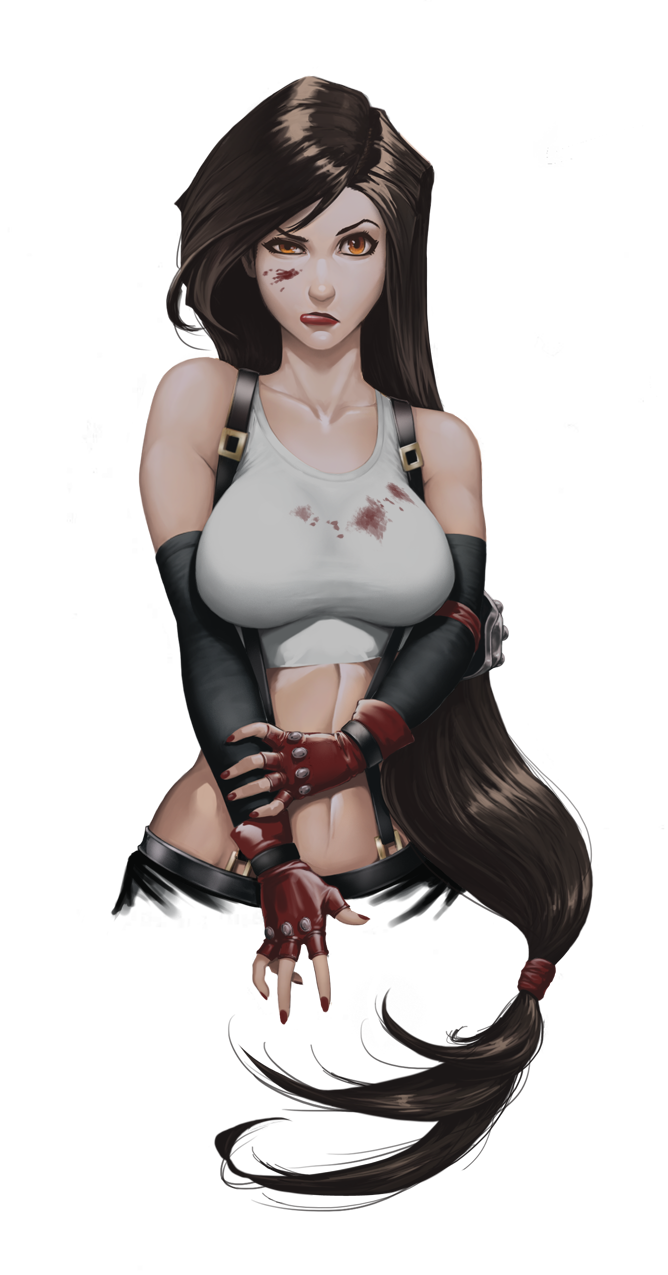 Lockhart Tifa Transparent PNG Image