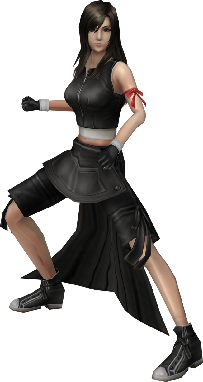 Lockhart Tifa Transparent PNG Image