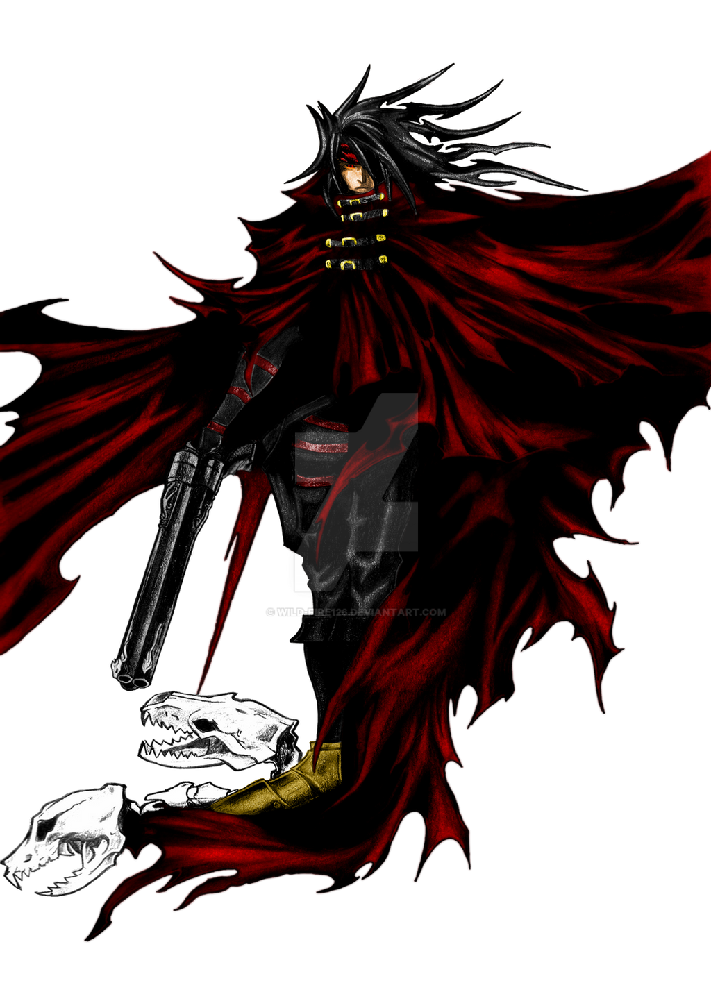 Vincent Valentine Transparent PNG Image