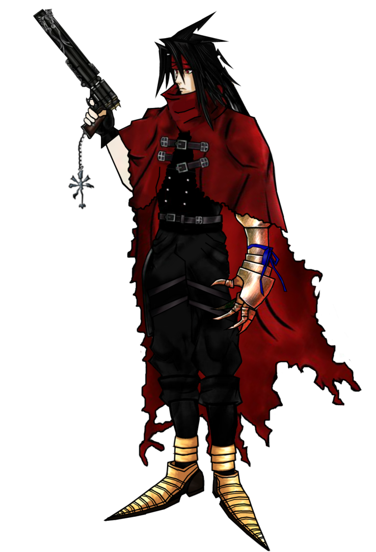 Vincent Valentine File Transparent PNG Image