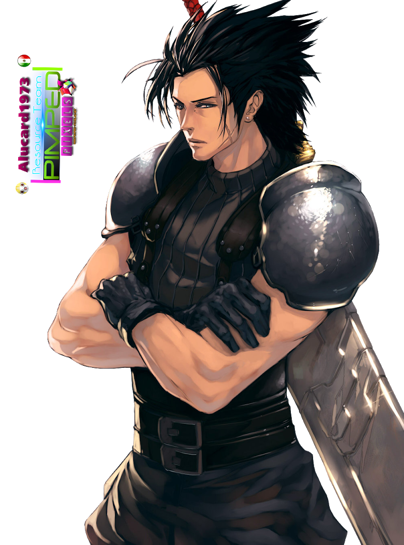 Zack Fair Transparent PNG Image