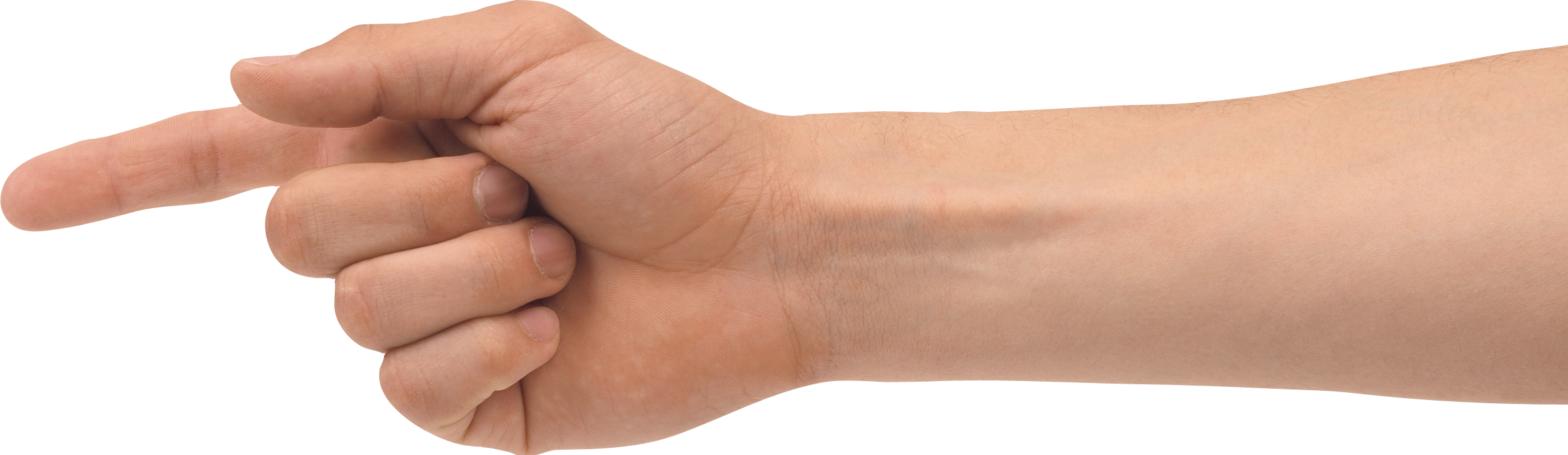 Pointing Closeup Finger Female Transparent PNG Image