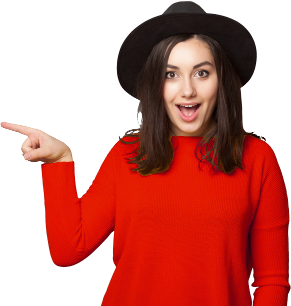 Pointing Finger Female Transparent PNG Image
