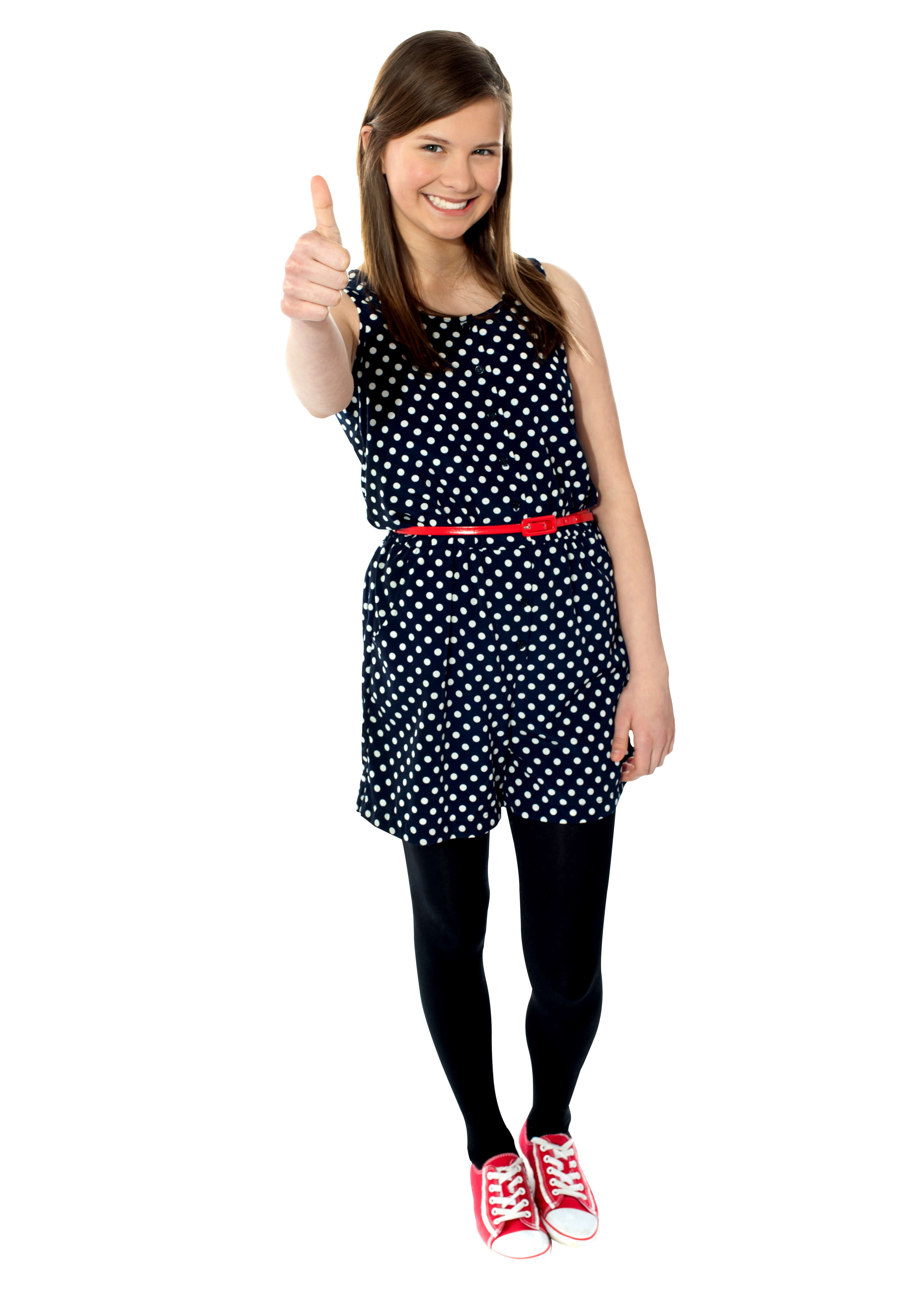 Standing Finger Female Transparent PNG Image