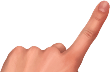 Finger Transparent PNG Image