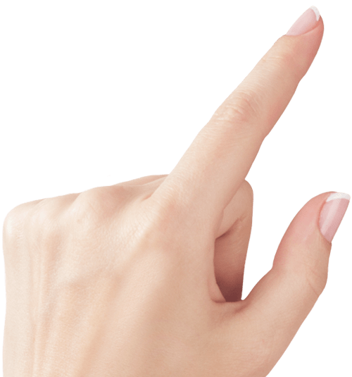 Finger Touch Transparent PNG Image