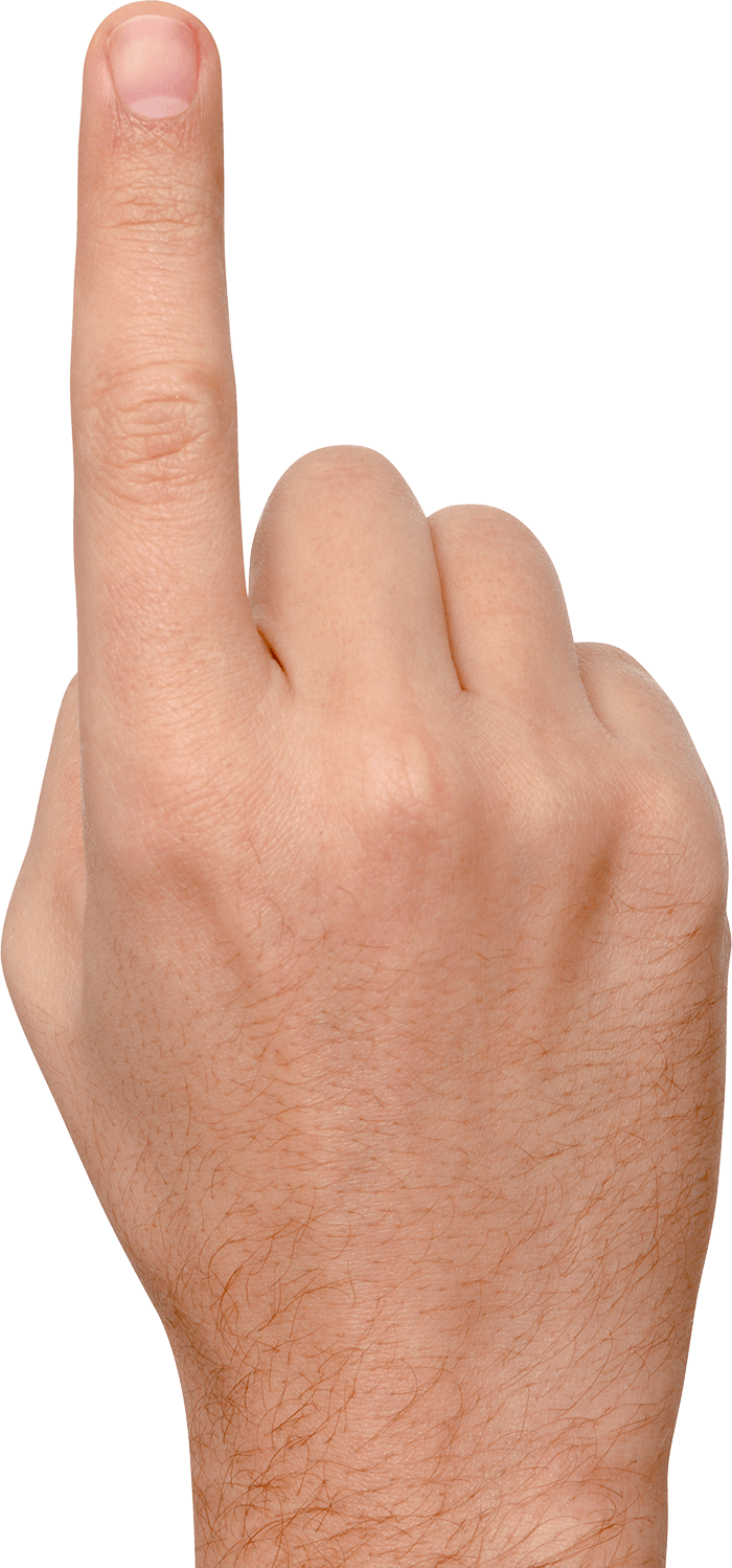 Finger Touch Transparent PNG Image