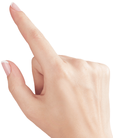 Finger Touch Transparent PNG Image
