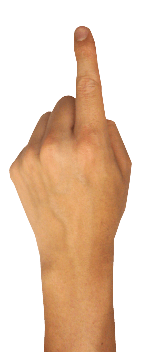 Finger Transparent PNG Image