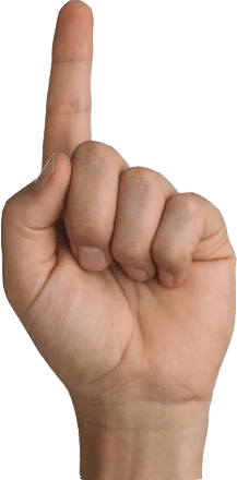 Finger Transparent PNG Image