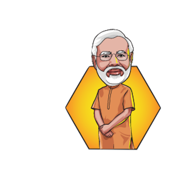 Modi Drawing Cartoon Narendra Transparent PNG Image