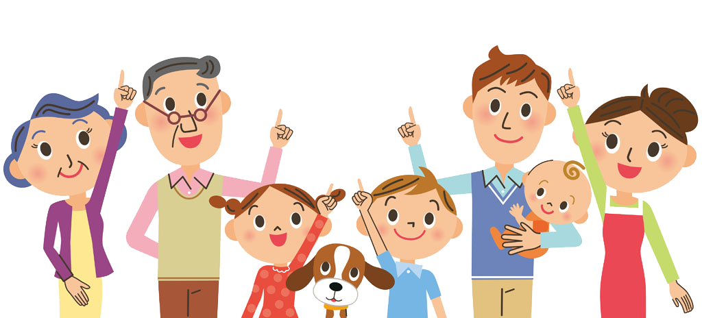 Expression Facial Cartoon Family People Transparent PNG Image