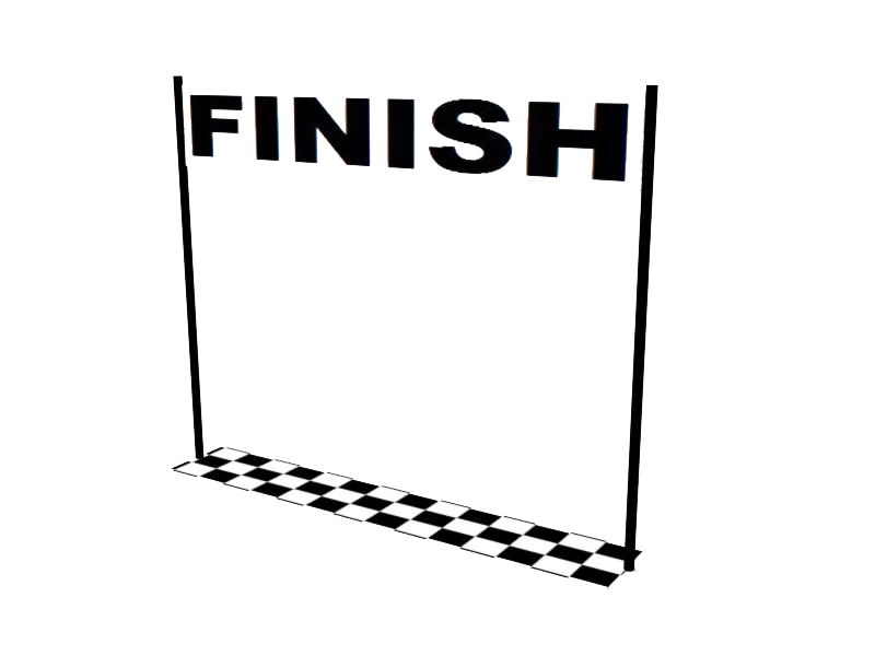 Finish Line Transparent PNG Image