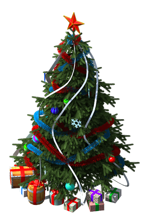 Christmas Fir-Tree Transparent PNG Image