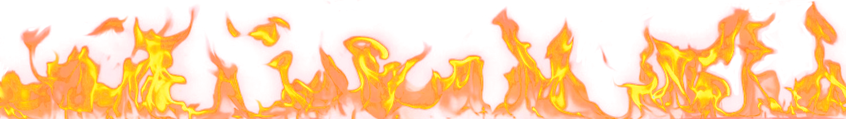 Fire Border Flame Transparent PNG Image