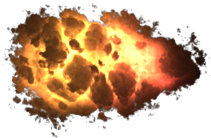 Fireball Explosion Transparent PNG Image