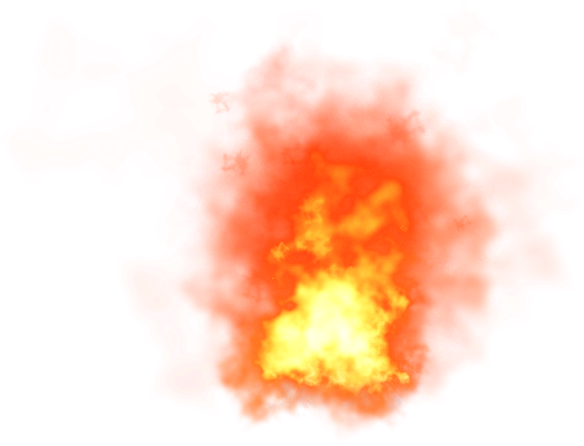 Fire Smoke Transparent PNG Image