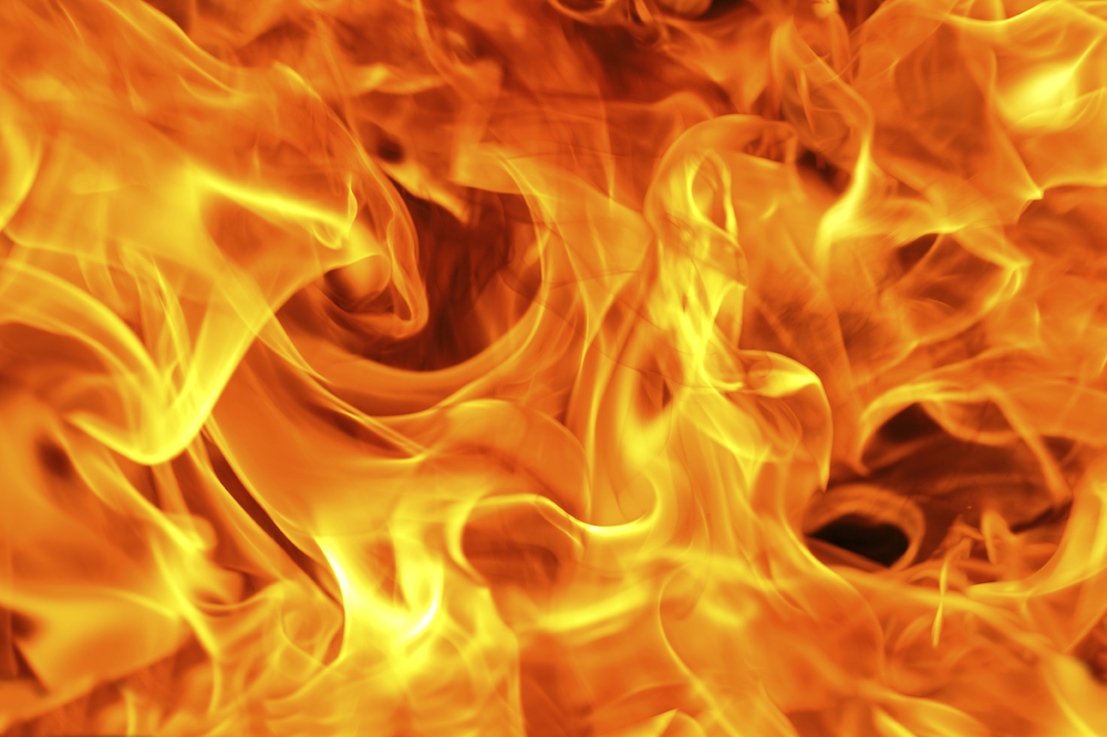 Real Fire Background Transparent PNG Image