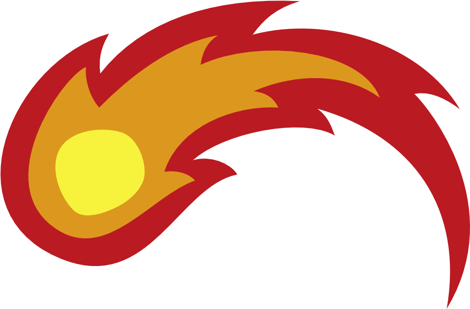Vector Fireball Transparent PNG Image