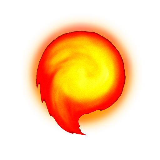 Vector Fireball Transparent PNG Image