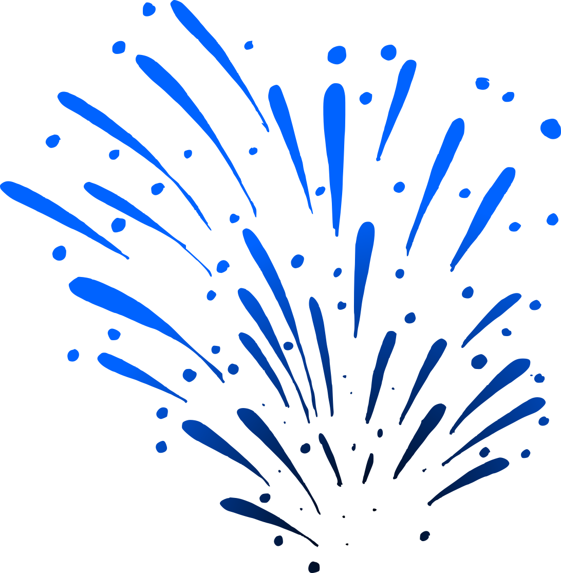 Fireworks Vector Transparent PNG Image
