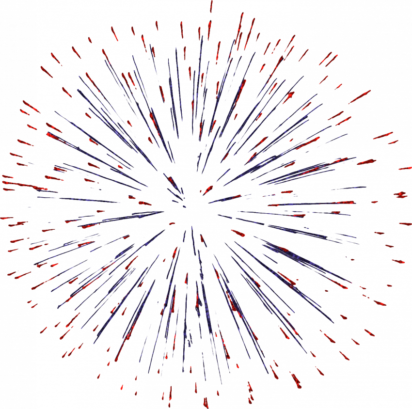 Fireworks Vector Transparent PNG Image