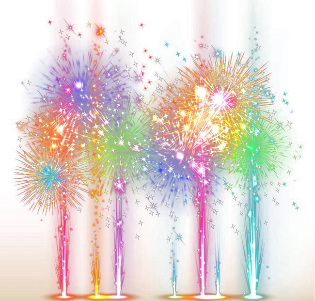 Fireworks Wallpaper Transparent PNG Image