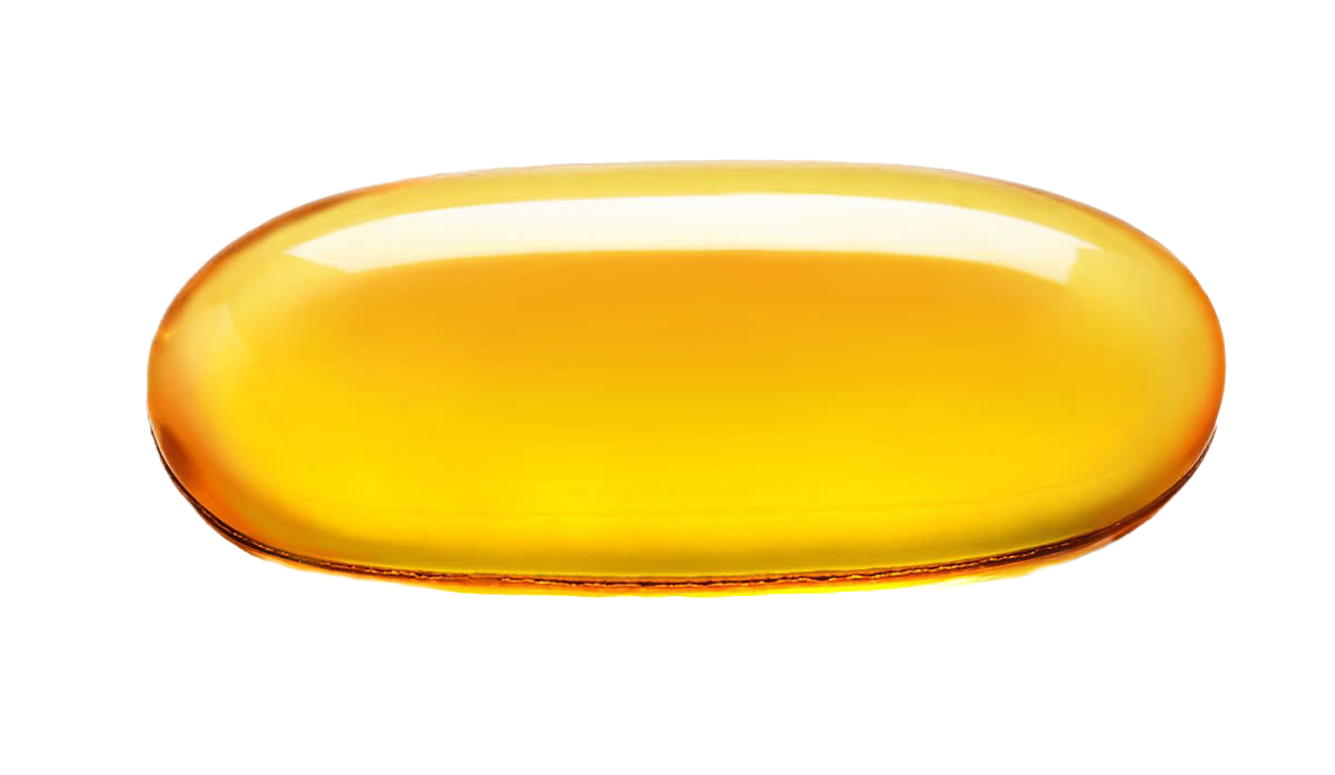 Fish Oil Capsule Transparent PNG Image